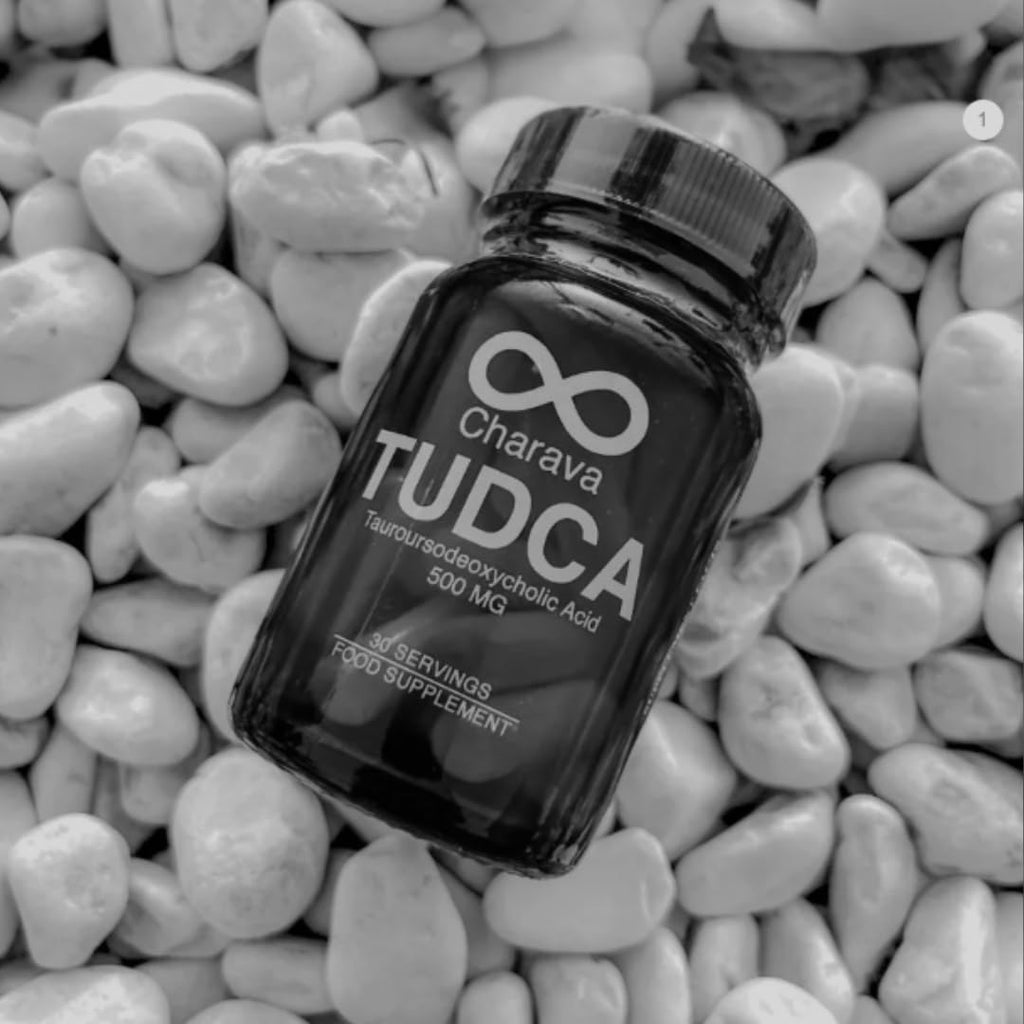 Charava Tudca Supplement 500mg - 30 Vegetarian Capsules, UK 3rd Party Tested for Liver Health Detox & Cleanse, Bile Salts Supplement Powder, Original UK, GMP Certified