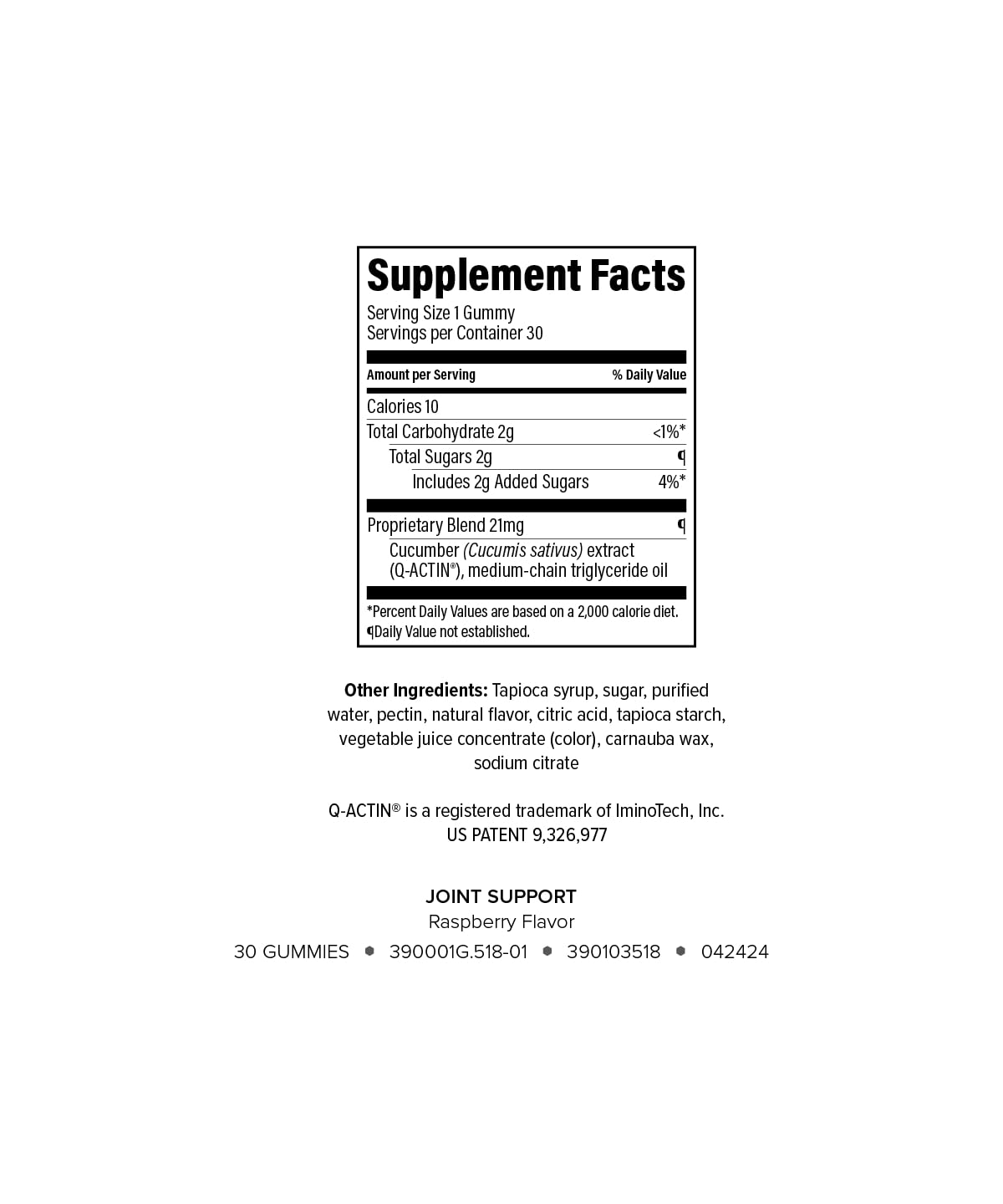Isagenix Joint Support - Science-Backed, Natural Ingredients to Help with Joint Flexibility, Mobility, and Strength - Raspberry Flavor - 30 Gummies