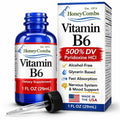Vitamin B6 Liquid Drops, Pyridoxine HCl Supplement, 1oz