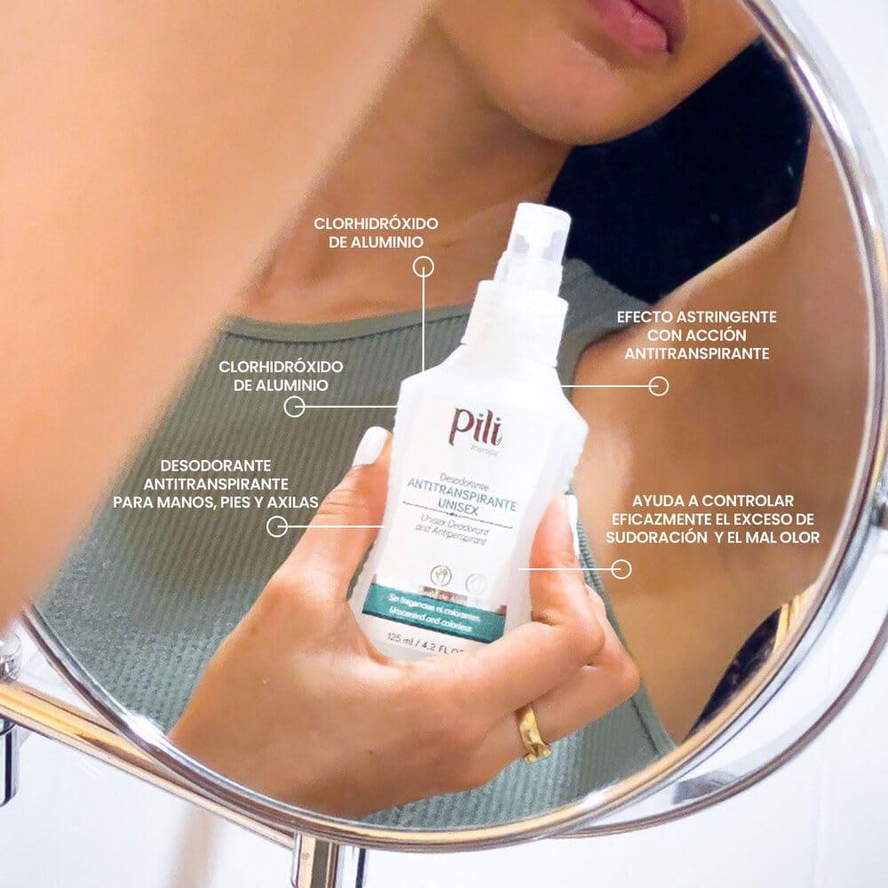 Pili desodorante antitranspirante unisex (3 Pack) unisex antiperspirant deodorant pili