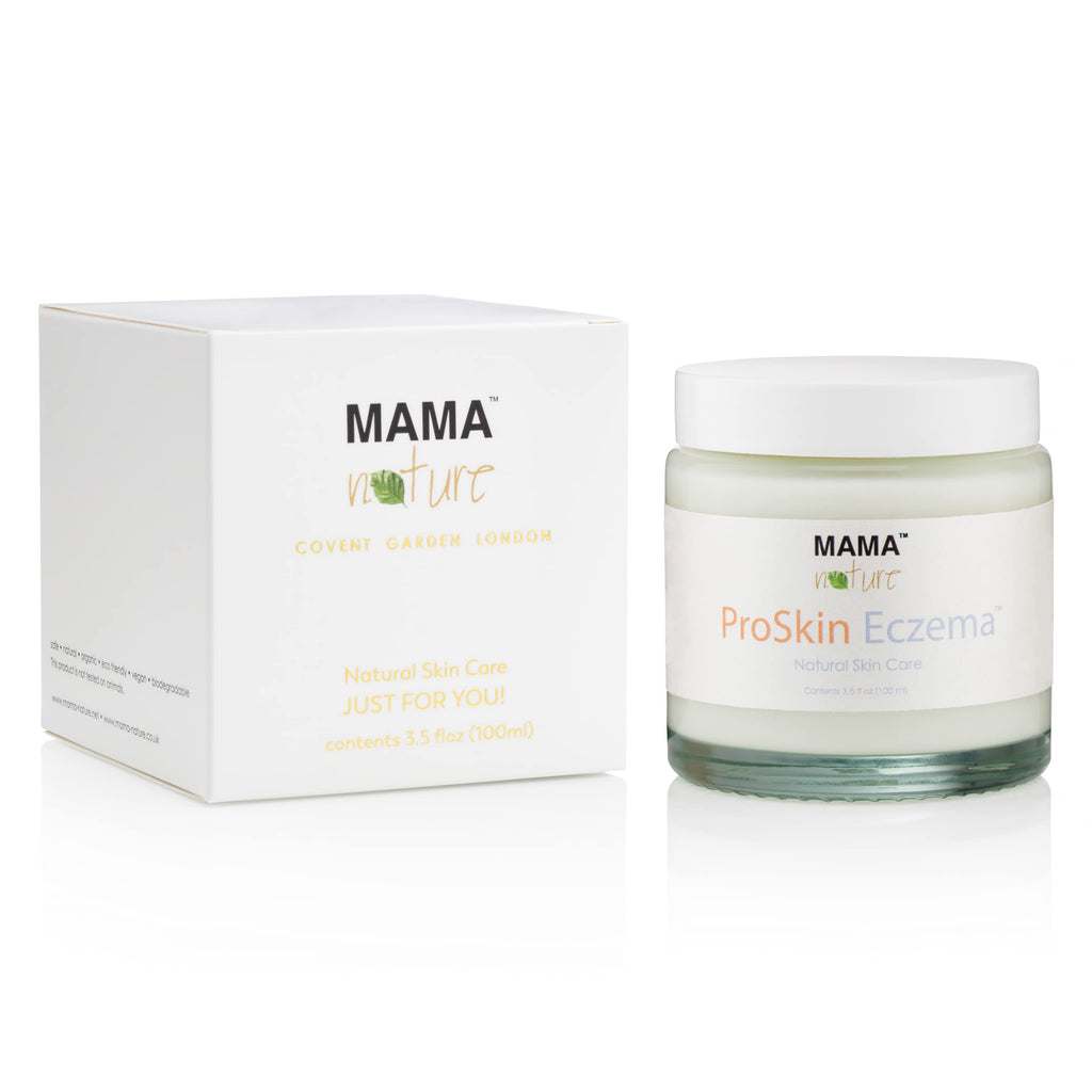 Eczema Relief Natural Skin Cream - Mama Nature ProSkin Lotion - Natural Treatment. For Dermatitis & Dry Skin. Face, Hands and Body - 3.5 fl oz/100 ml