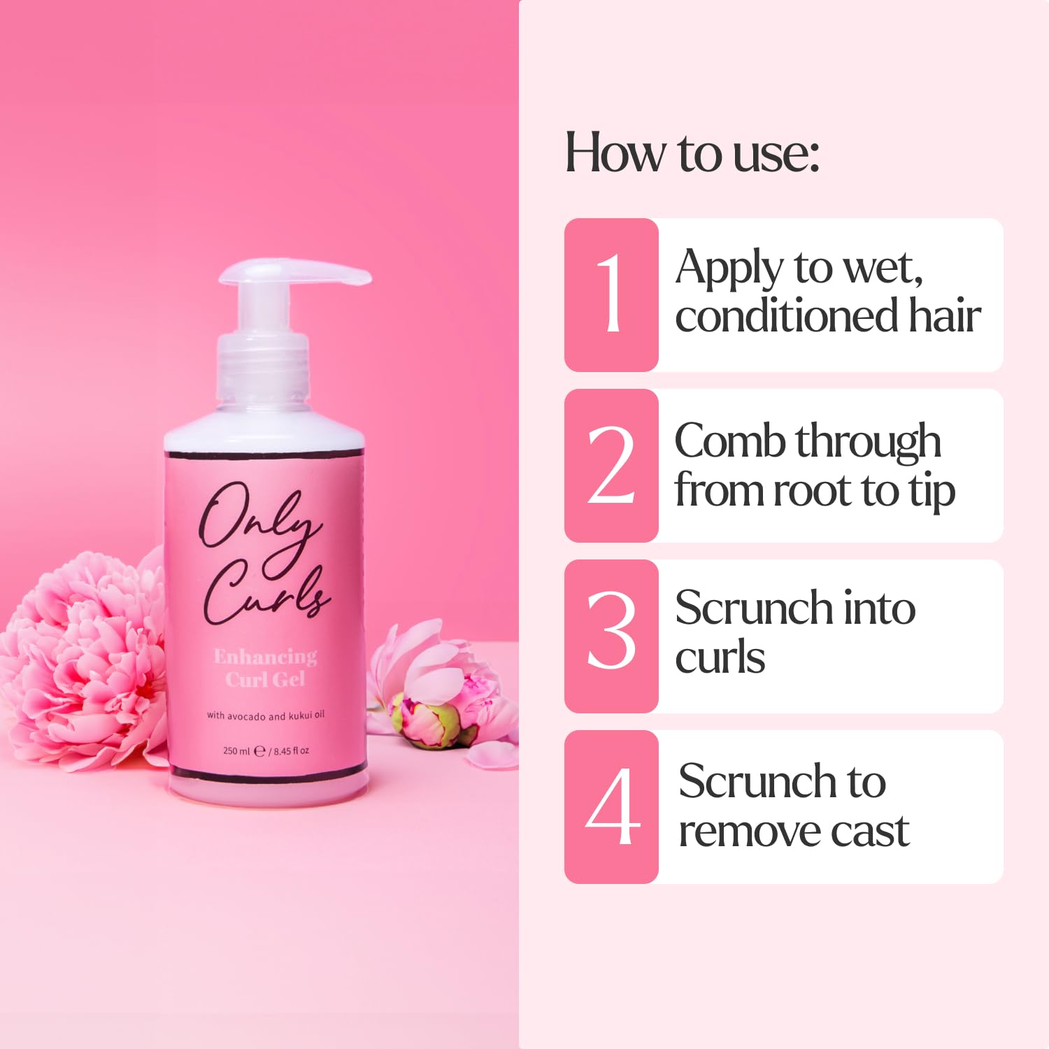 Only Curls Enhancing Curl Gel 250ml
