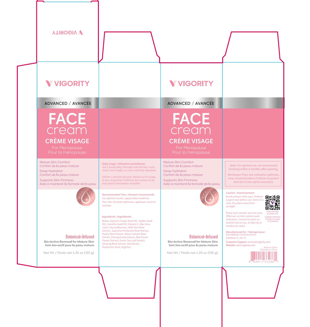Menopause Face Cream for Women: Nourishing Moisturizer for Menopausal Skin - Night Cream for Women - 3-Month Supply