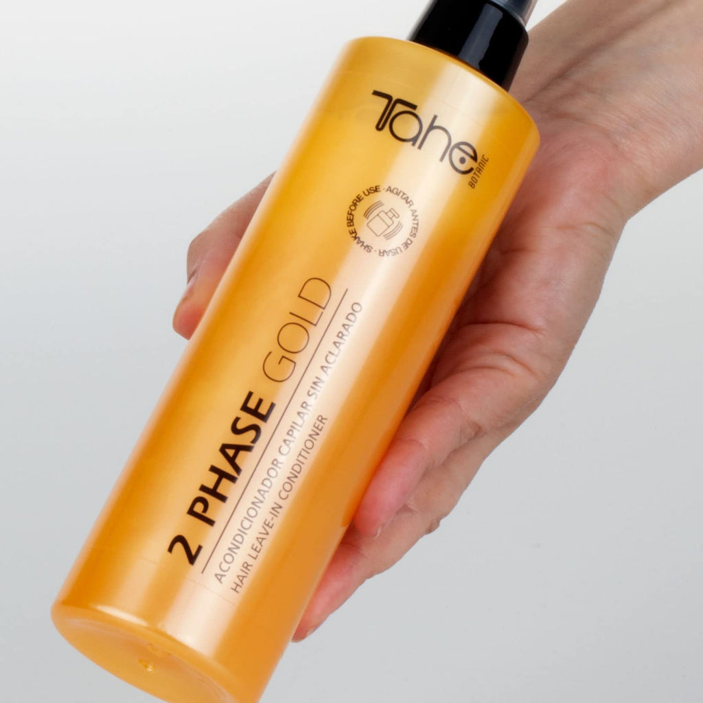 Tahe Gold Bio Fluid 2-Phase Leave-In Conditioner Hair Treatment, 300 ml