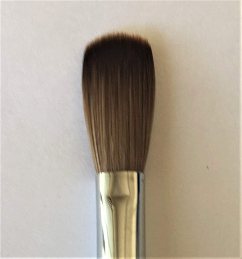 Blue Handle CRIMPED 100% Kolinsky Acrylic Nail Brush (Crimped 20)