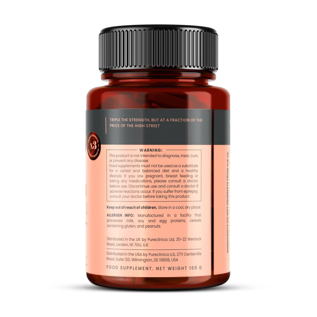 Triple Strength Hyaluronic Acid 300mg x 180 tablets (6 months supply). 300% stronger