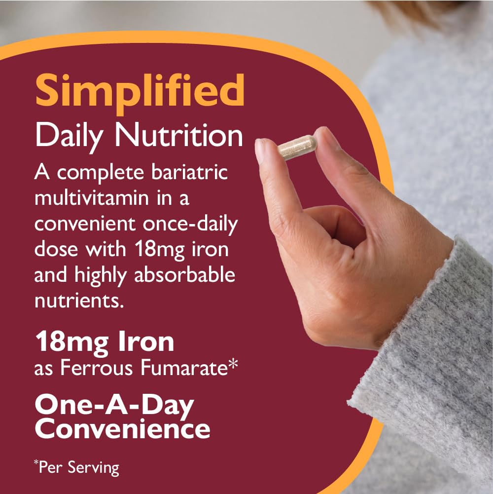 CelebrateONE Bariatric Multivitamin with Iron 18 mg, 30 Day Supply