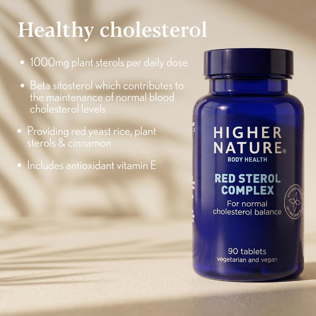 Higher Nature Red Sterol Complex Pack of 90