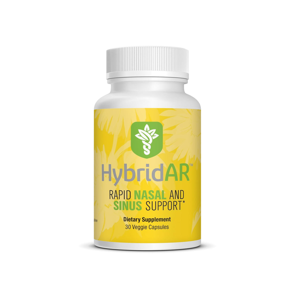 HybridAR Daily Immune & Seasonal Wellness Support – Herbal Formula with Quercetin, Butterbur, and Zinc – 30 Veggie Capsules