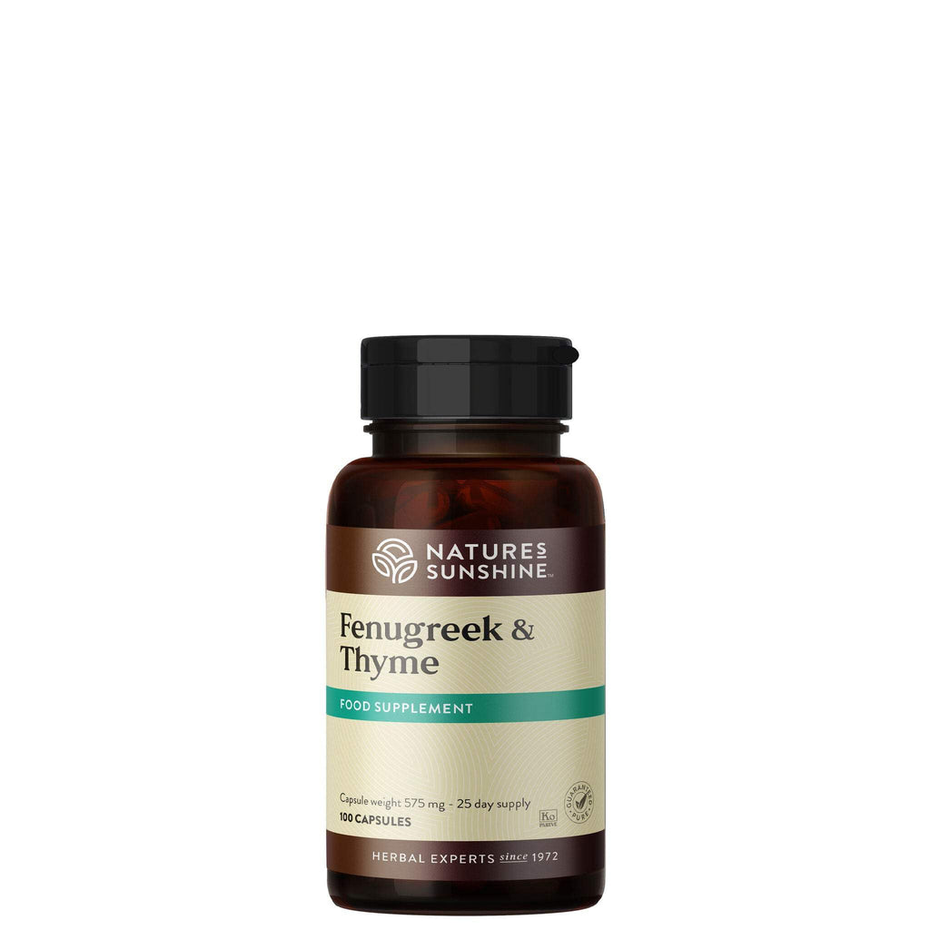 Fenugreek & Thyme - 100 Capsules - 25 Day Supply