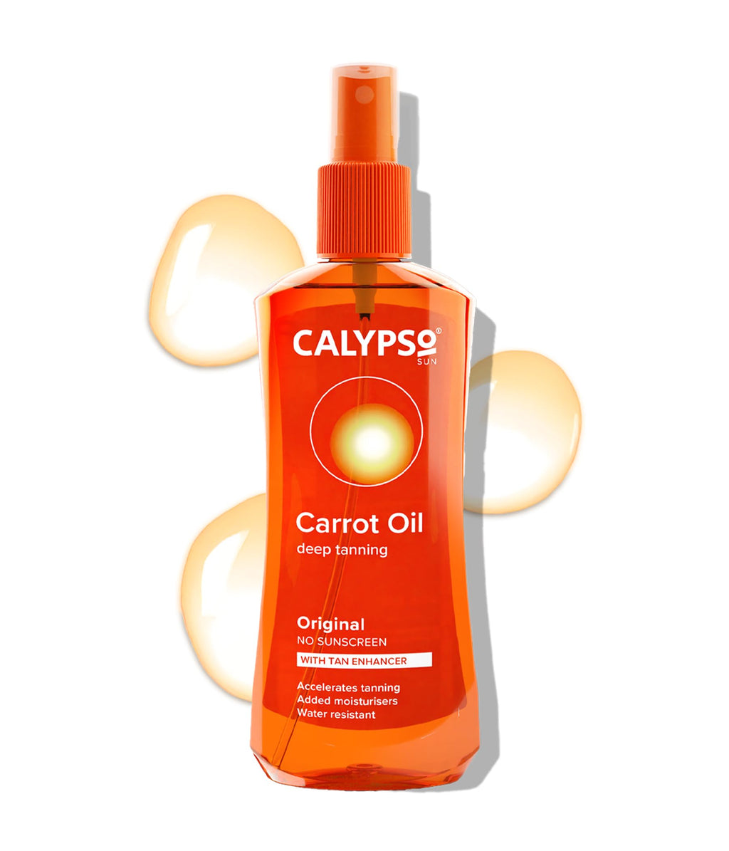 Calypso Original Carrot Oil With Tan Extender 220ml/6.7Fl Oz