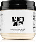 NAKED Whey 1Lb - Only 1 Ingredient, Grass Fed Whey Protein Powder, NSF Certified, Undenatured, No Gmos, No Soy, Gluten Free, Stimulate Growth, Enhance Recovery - 15 Servings