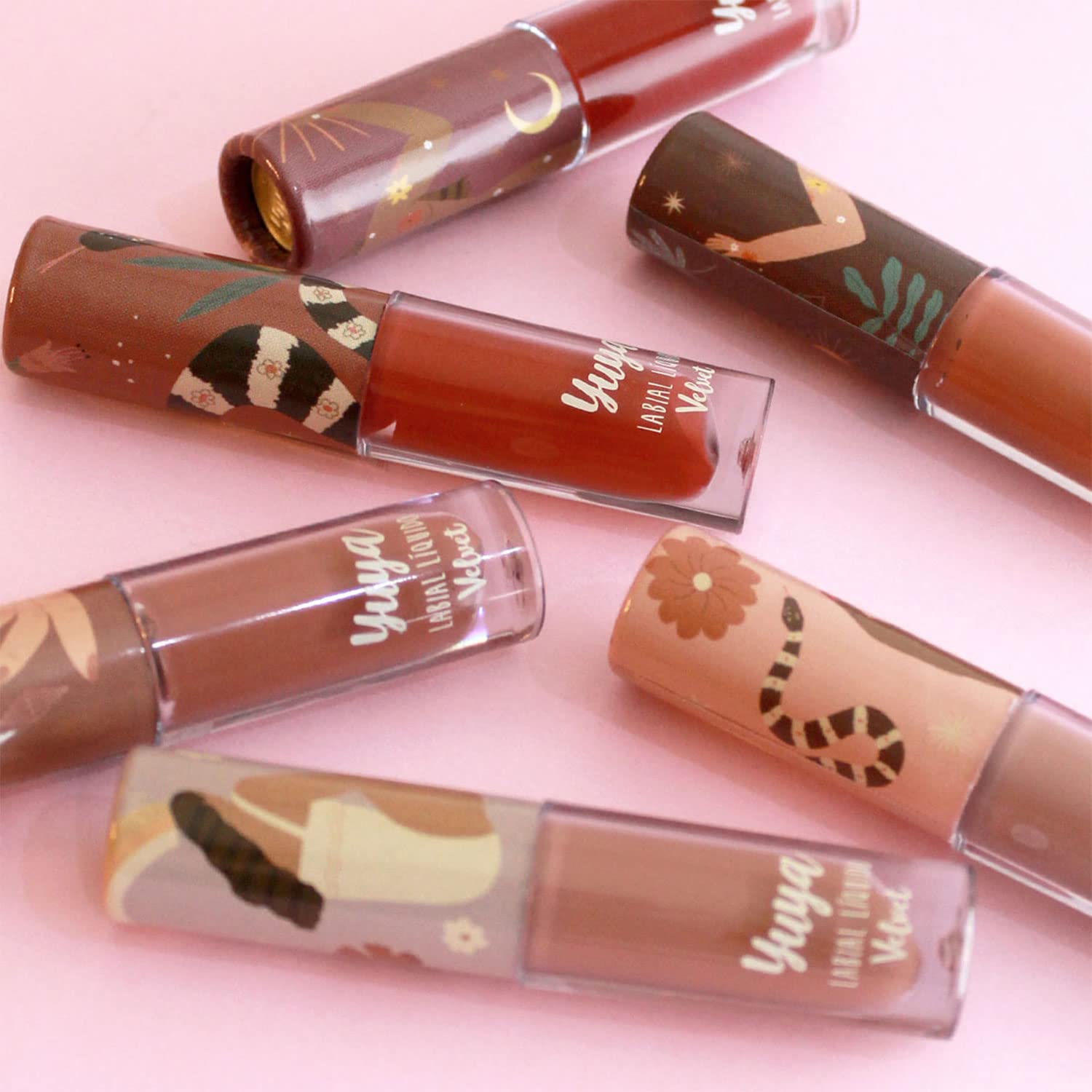 YuYa Cruelty-Free Lipstick - Long-Lasting, Intense Color with Velvet Finish & Exclusive Cap Design - A Must-Have for Any Look!