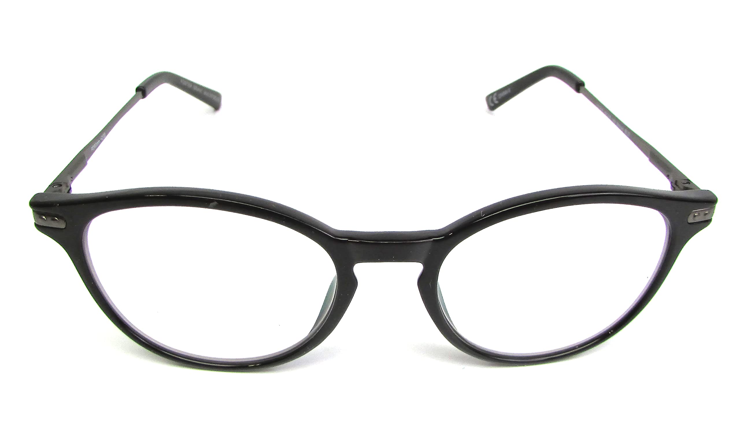 Foster Grant McKay Multifocus Round Reading Glasses Black (Black, 1.50)