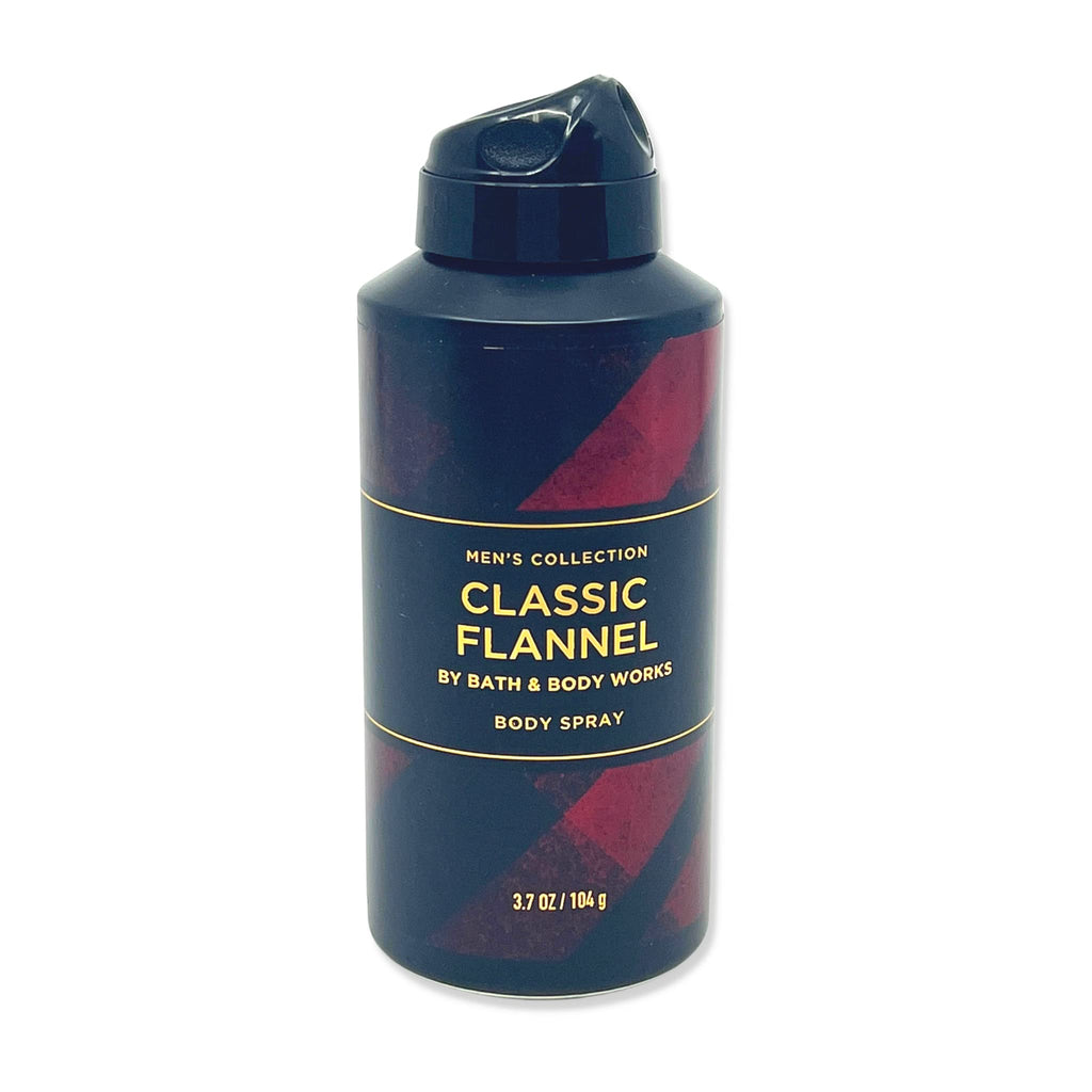 Bath & Body Works Classic Flannel - 2 pc Bundle - Body Spray & Body Cream - Men's Collection