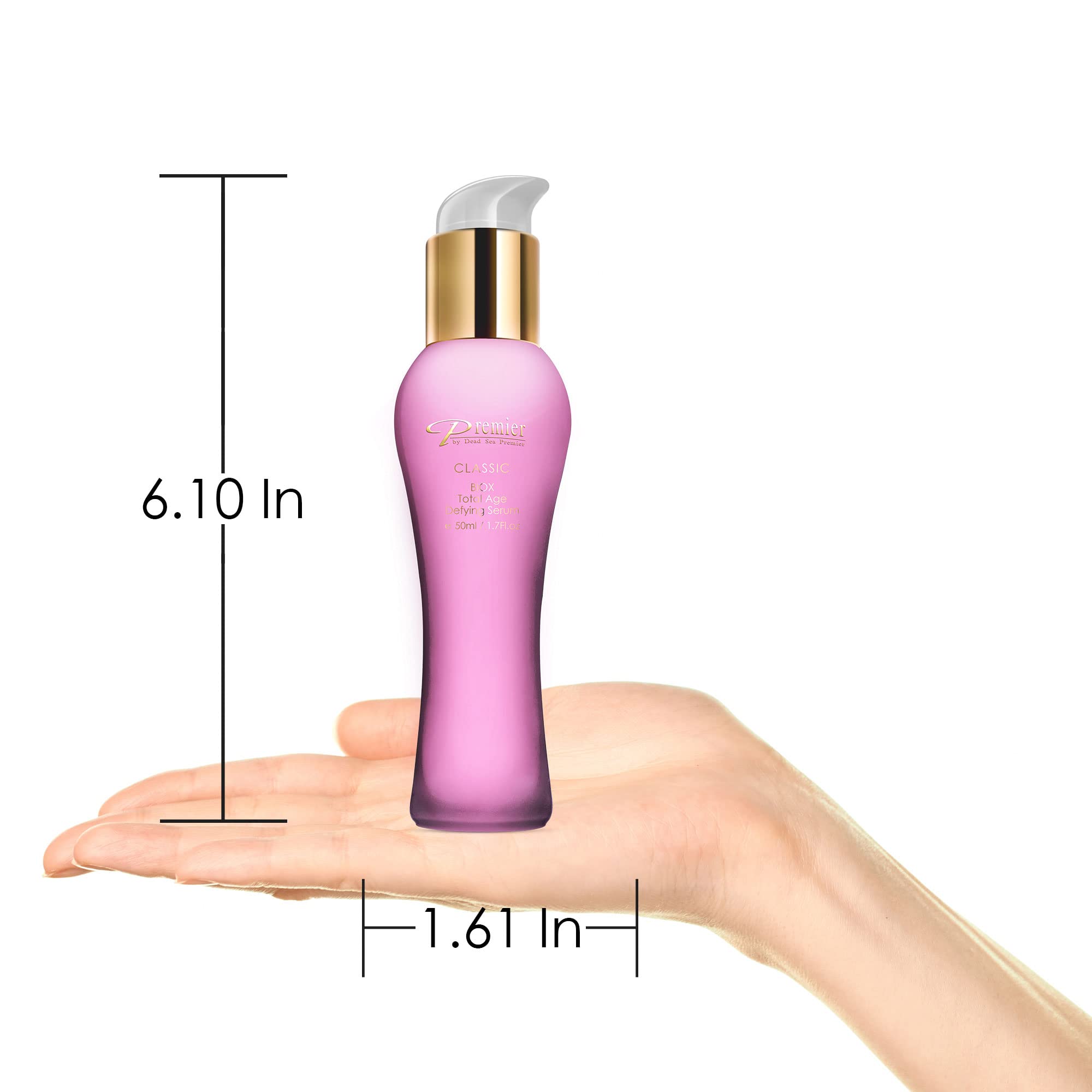 Premier Dead Sea Classic BIOX serum, Total Age Treatment, Anti-Age, anti wrinkle, anti expression marks gel Complex, soft, gentle, non tacky 1.6 fl.oz