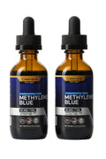 BETTER LIFE LAB Methylene Blue Pharmaceutical Grade 99.99% with Dropper, Health Dietary Supplement for Humans, No Formaldehyde, Made in USA (1% 50ml Bottle) 1 Fl Oz (2 Pack)