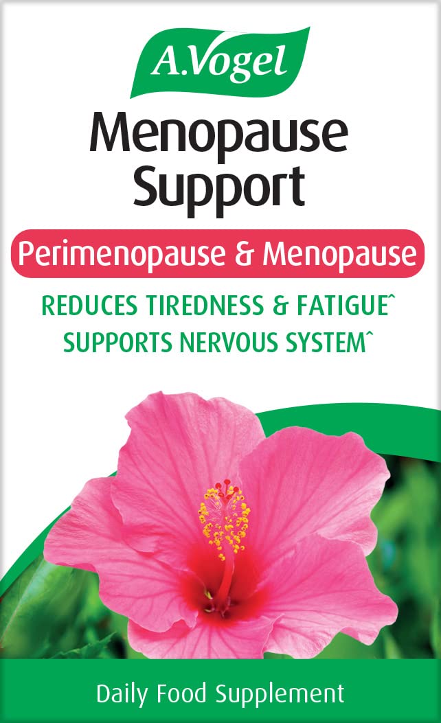 A.Vogel Menopause Support | Menopause Supplement | Support for Perimenopause & Menopause Symptoms | Soy Isoflavones, Magnesium & Hibiscus | 60 Tablets