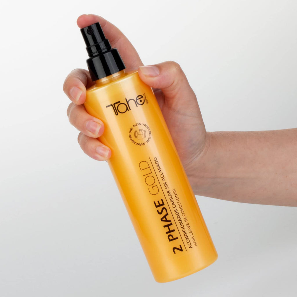 Tahe Gold Bio Fluid 2-Phase Leave-In Conditioner Hair Treatment, 300 ml