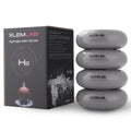 XLEMLAB H2 Hydrogen Bath Bombs for Muscle Recovery– Molecular Hydrogen Tablets for Bath,H2 Water Soaks, Relaxing Post-Exercise Routine,Gift for Men, 4 Packs Gray
