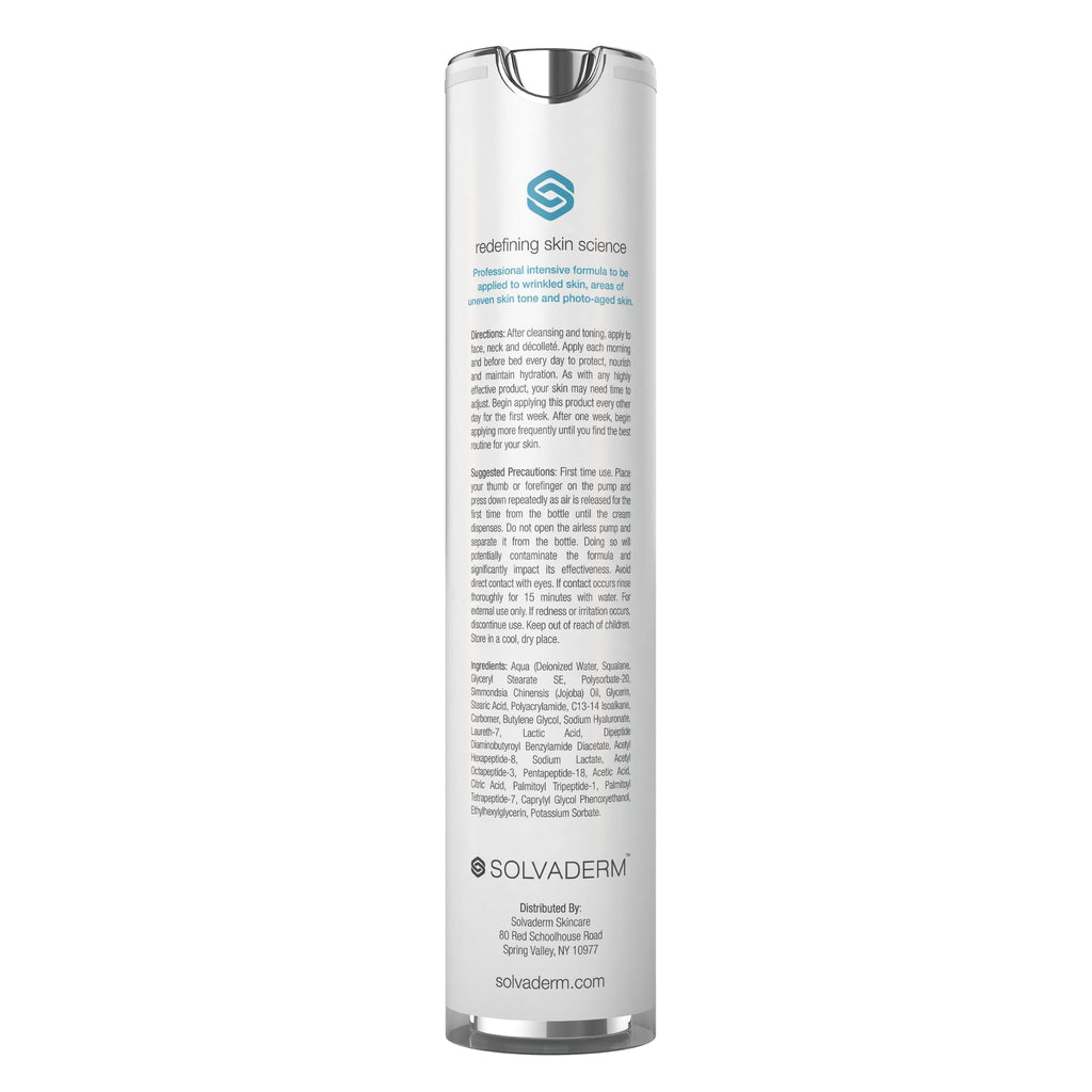 Stemuderm Face & Eye Cream - Anti Aging Skincare - Daily Moisturizer for Fine Lines, Wrinkles & Eyebags - Supports Natural Collagen Production & Elastin - Organic Plant Based Stem Cells - 1.75 fl oz