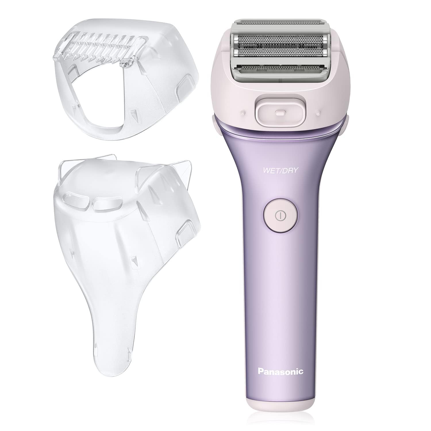 Panasonic Close Curves Electric Shaver for Women, Cordless 4-Blade Shaver, Bikini Attachment, Pop-Up Trimmer, Wet Dry Operation, Travel Pouch – ES-WL80-V (Purple)