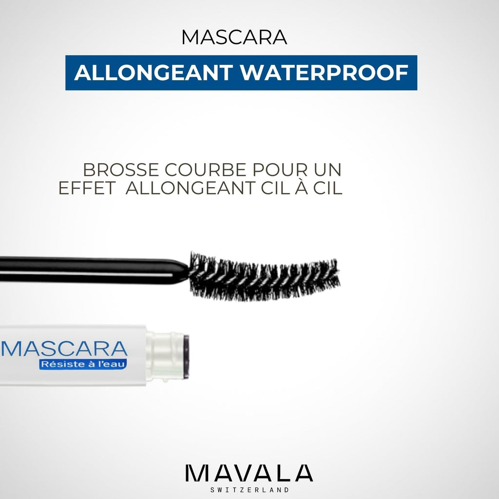 Mavala Mascara Waterproof, Plum, 0.32 Ounce