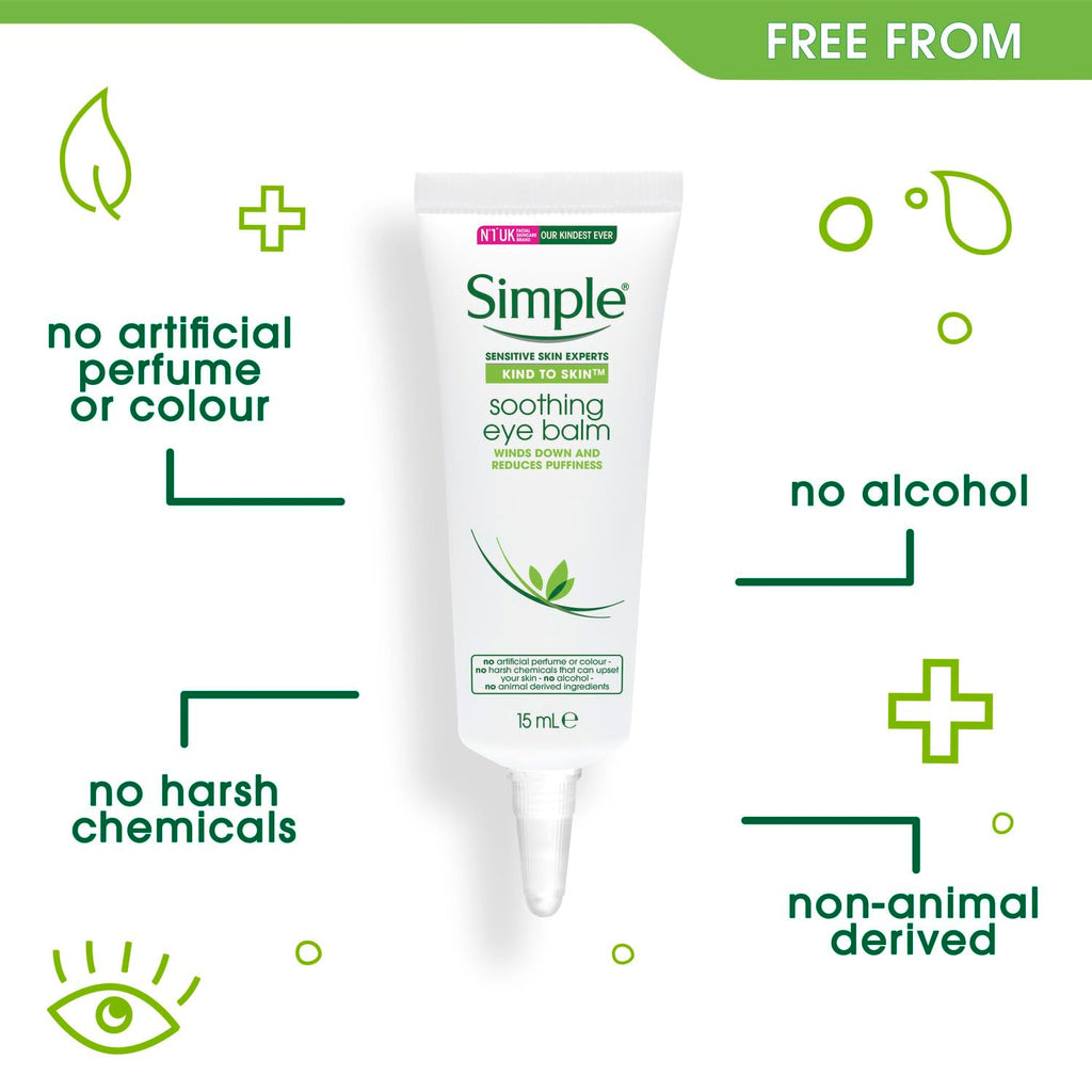 Simple Soothing Eye Balm 6x 15 ml