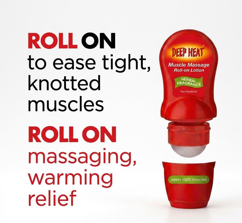 Orginal Deap Heat Lotion On Roll Pack -4