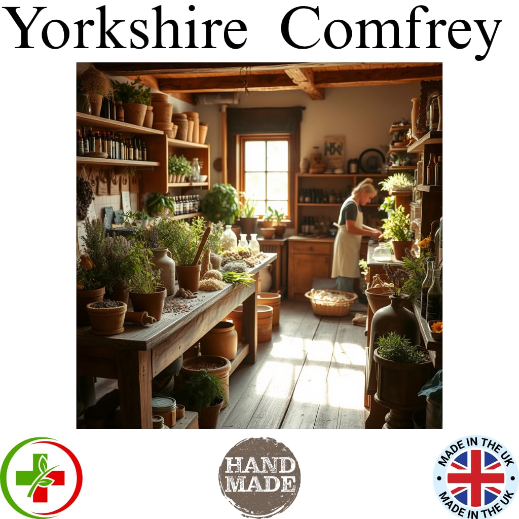 Comfrey Powerful Natural Comfrey Plants Ointment Deep Penetration Arthritic Relief 60ml by Wellmadefairtrade