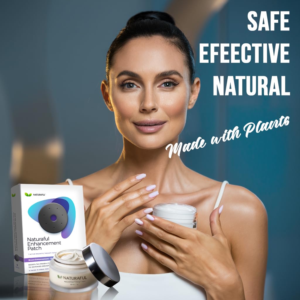 NATURAFUL - (1 Jar) ADVANCED Bust firming, lifting, toning and volumizing cream | Made from Plant Extracts |Deep Hydration & Daily Beauty Support