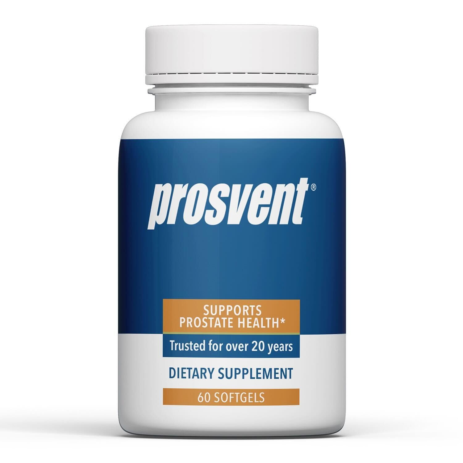 Prosvent Advanced Men's Prostate Support Natural Supplement with Saw Palmetto, Vitamin D, and Zinc to Ease Urinary Frequency & Urgency (60 Count)