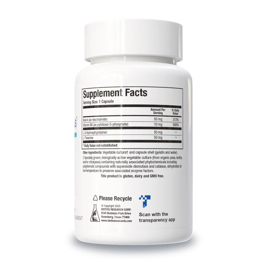 Biotics Research Neuro 5 HTP Plus Neurological Support, Calm Brain Activity, Healthy Sleep Patterns, Overall Sense of Well-Being, Promotes Relaxation, Serotonin Precursor, L Theanine, 90 Capsules