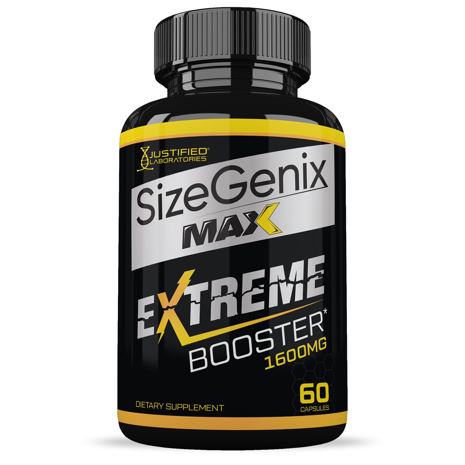(5 Pack) Sizegenix Max 1600MG Advanced Men's Health Formula 300 Capsules