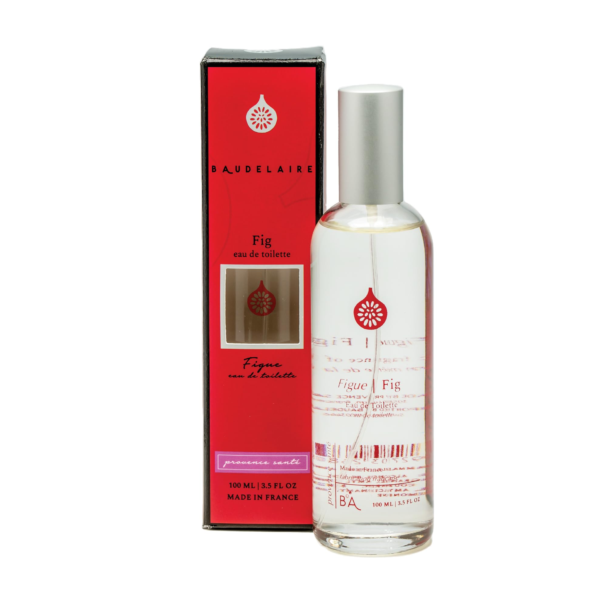 Provence Sante Eau de Toilette Spray - Luxury Long-Lasting Fragrance - Fig Scent - Elegant Perfume Gift - Made in France - 3.5 Oz