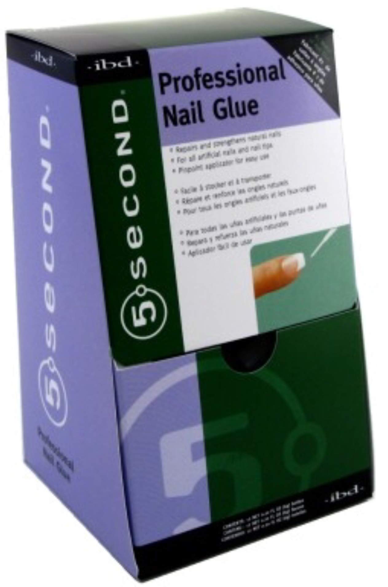 Ibd-5 Second Nail Glue Professional (12 Pack)