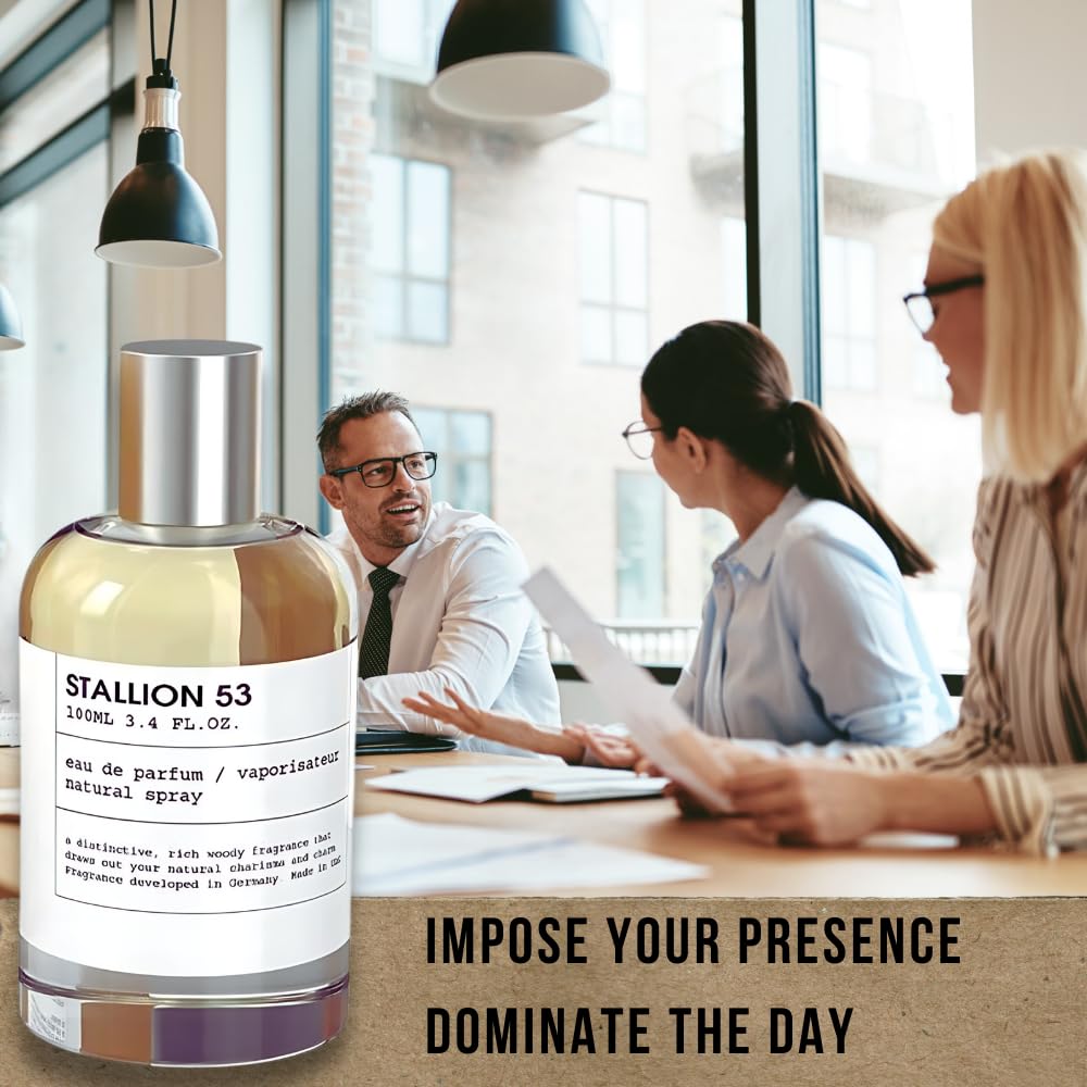 STORIES PERFUME Men's Bundle X2 Stallion 53 Eau De Parfum 100ml/3.4oz Unisex | Herbal, Woody, and Earthy Scent for Men and Women