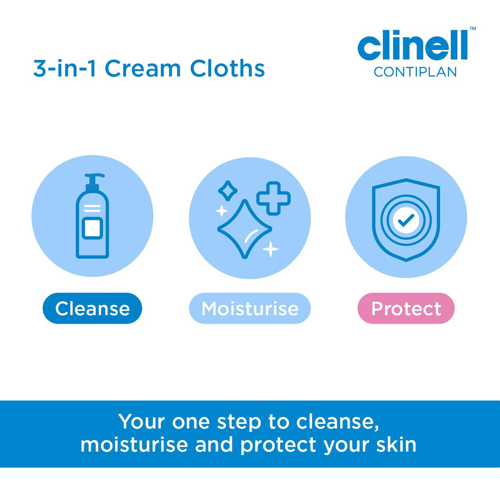 Clinell Continence Wipes 25pcs - by Clinell