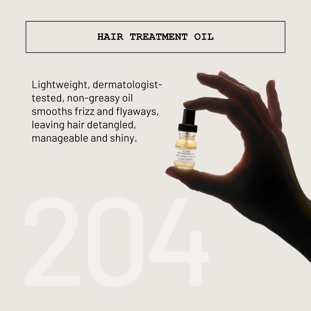 DEPOT No. 204 Hair Treatment Oil | Anti-Frizz Leave-In Oil, 1.01 Fl Oz