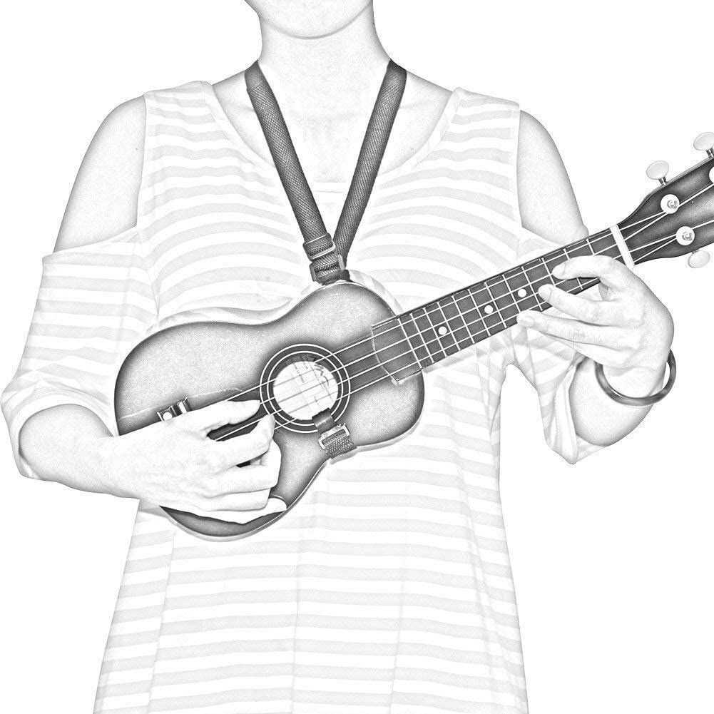 ADM Ukulele Beginner, Hawaiian Wood, Ukulele Kit, for Children, Adults, Students, Beginners, Ukalelee Professional Package, with Free Teaching Strap, Tuner