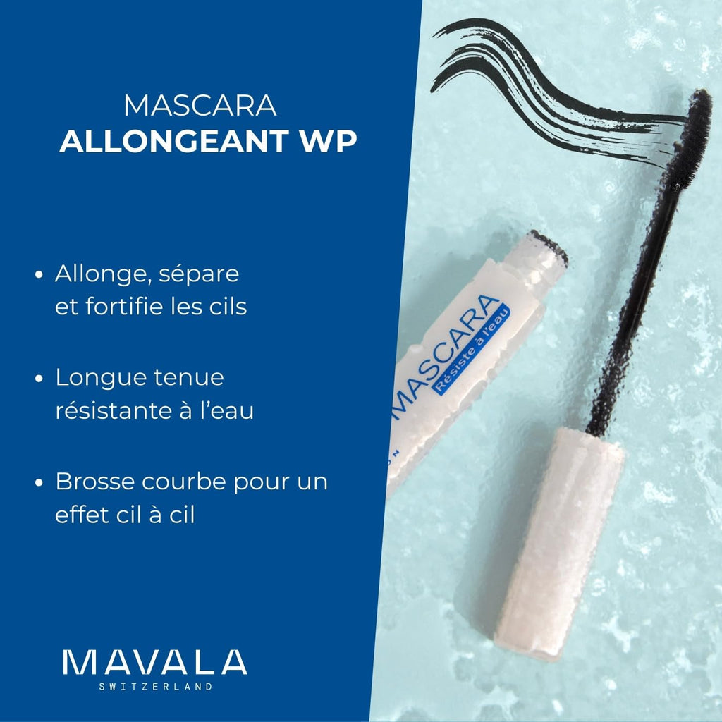 Mavala Mascara Waterproof, Plum, 0.32 Ounce