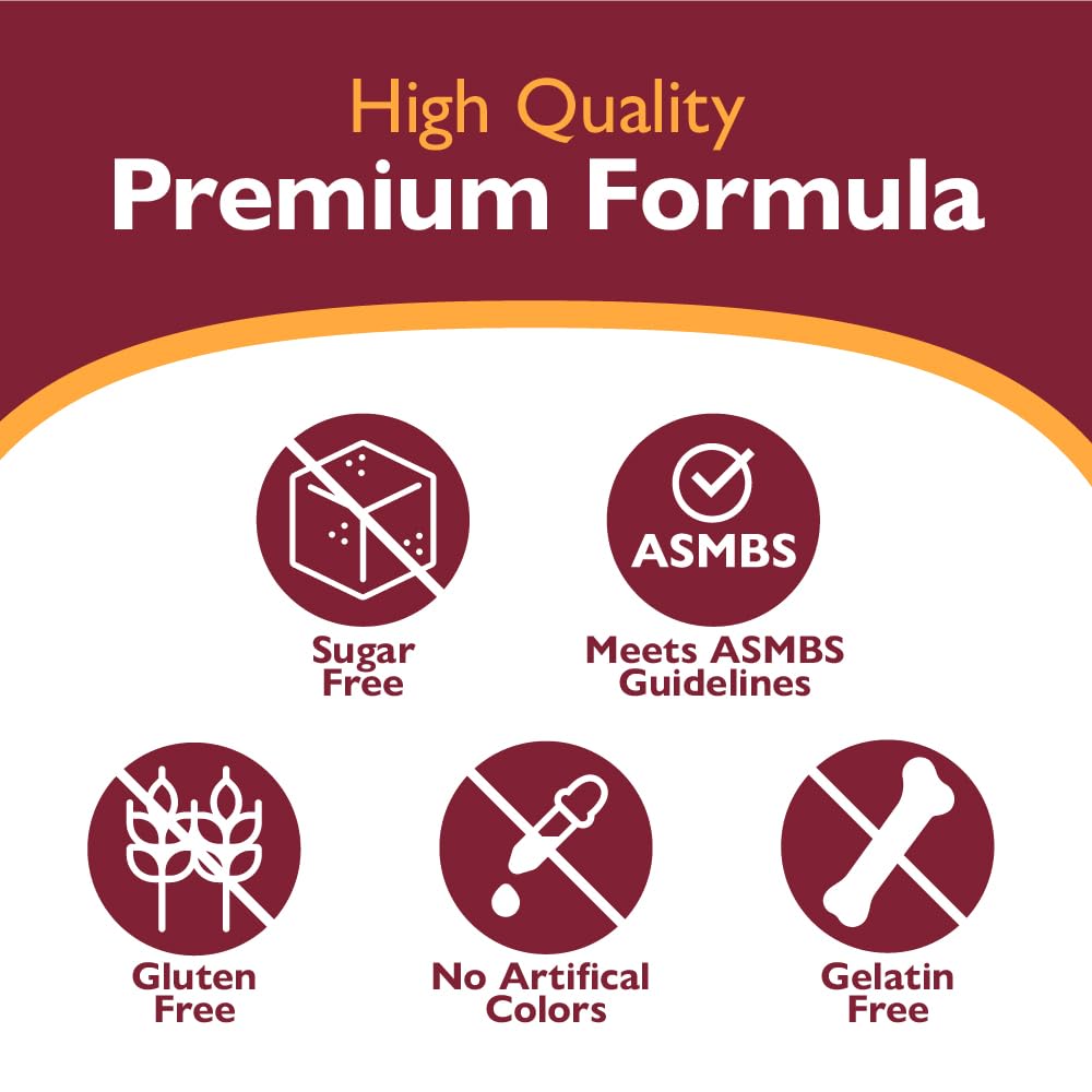 Celebrate Vitamins Multi-Complete Chewables, 45mg Iron – Daily Bariatric Multivitamin for Sleeve Gastrectomy and Gastric Bypass Surgery Patients – Essential Vitamins & Minerals - Berry (180 Tablets)