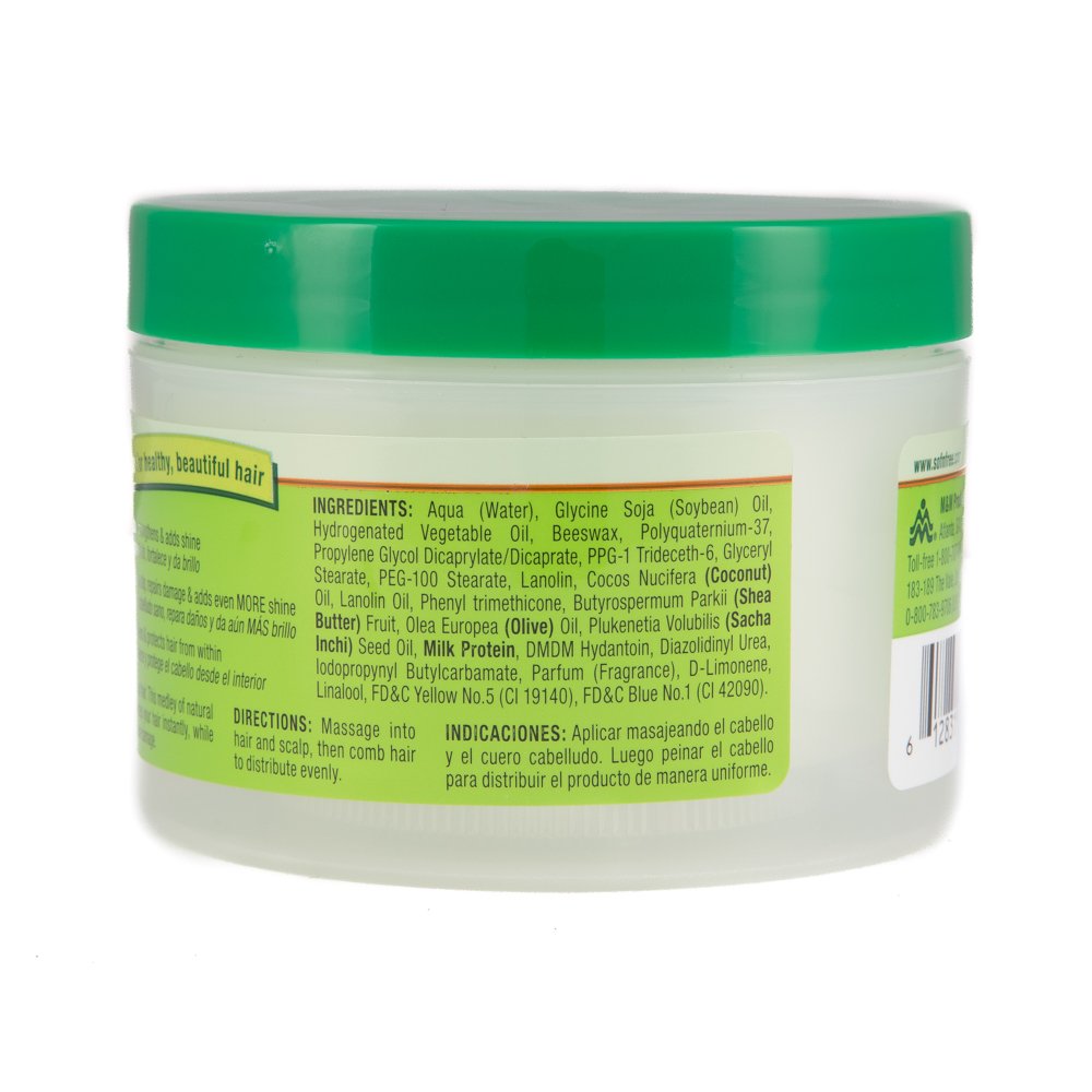 Milk Protein & Olive Oil Hair Strengthening Creme Leave-In Hair Protector Strengthens and Repairs All Types of Damage for Soft, Healthy, Manageable Hair - Sofn’Free GroHealthy - Single