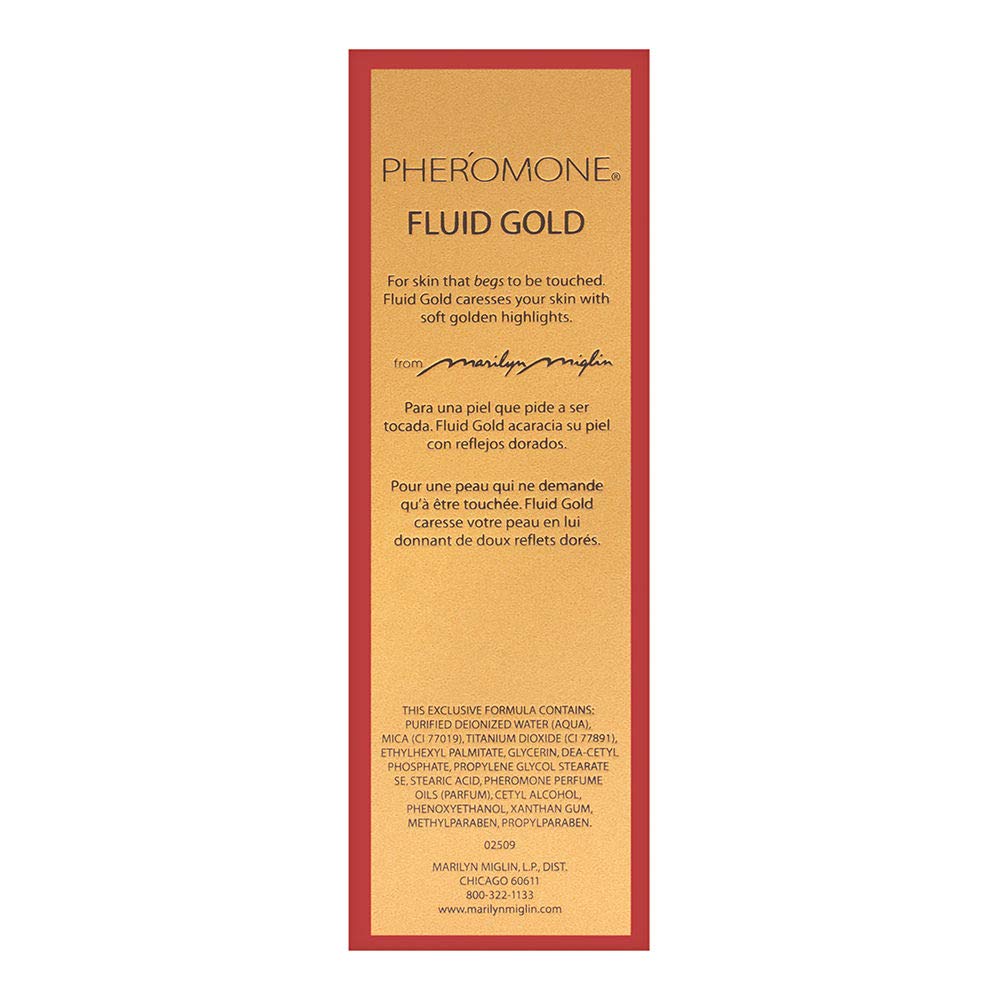 Marilyn Miglin Pheromone Fluid Gold 4.0 Oz/ 118 Ml for Women By 4 Fl Oz