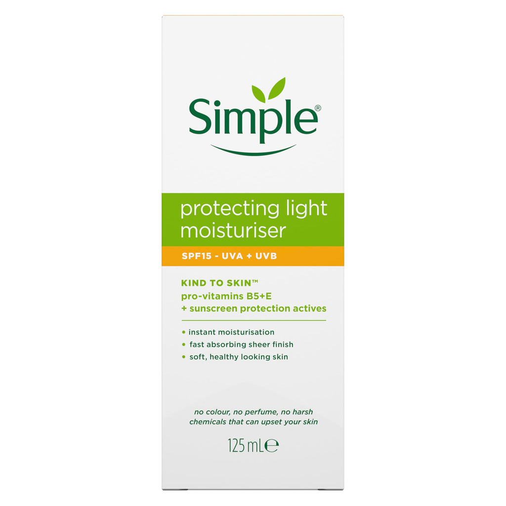 Simple Kind to Skin Protecting Moisturiser SPF 15 125 ml