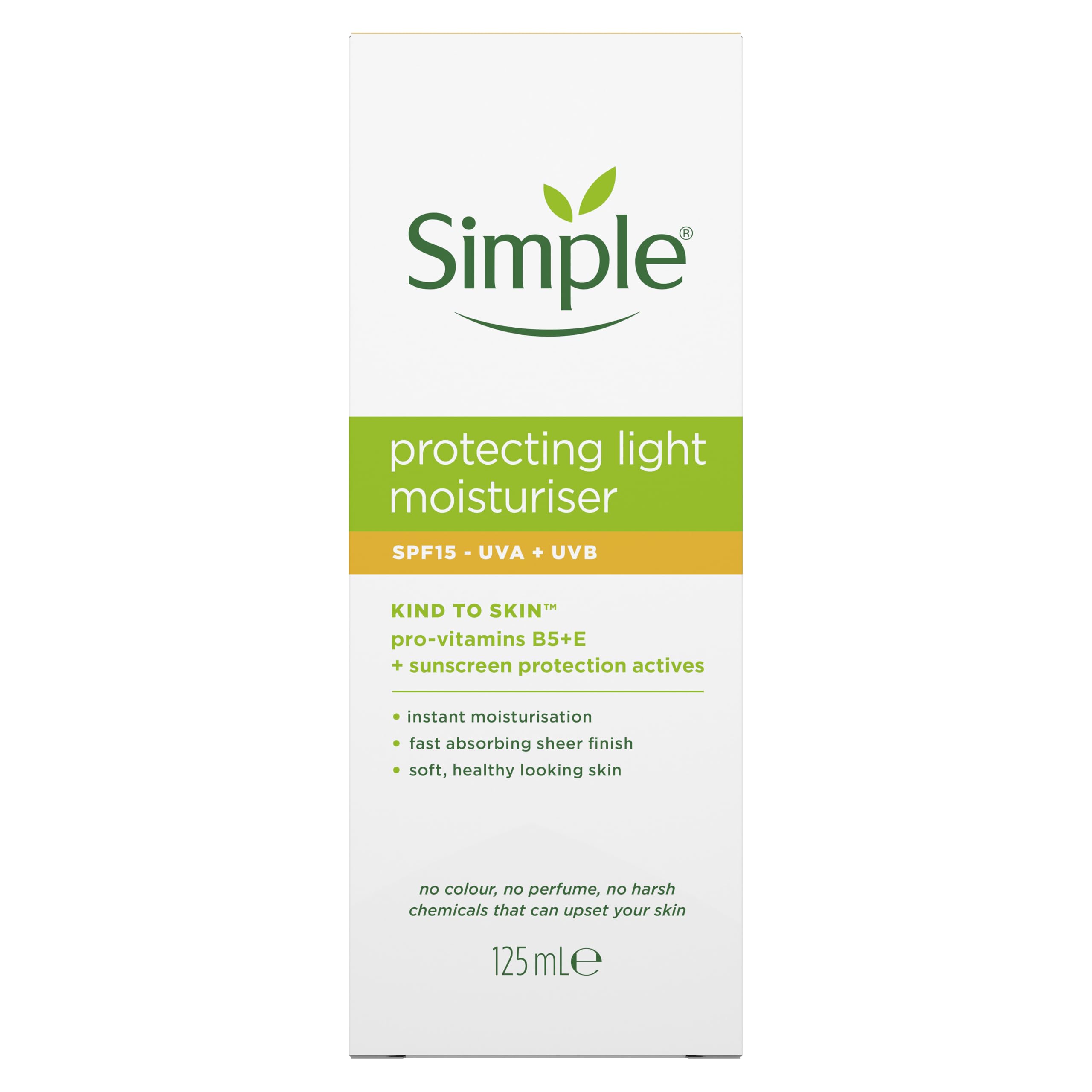 Simple Kind to Skin Protecting Moisturiser SPF 15 125 ml
