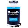 MacuHealth Plus+ Eye Vitamins Supplement for Adults - 90 Day Supply with Lutein, Zeaxanthin, and Meso-Zeaxanthin - Unflavored, Vitamin for Eyes