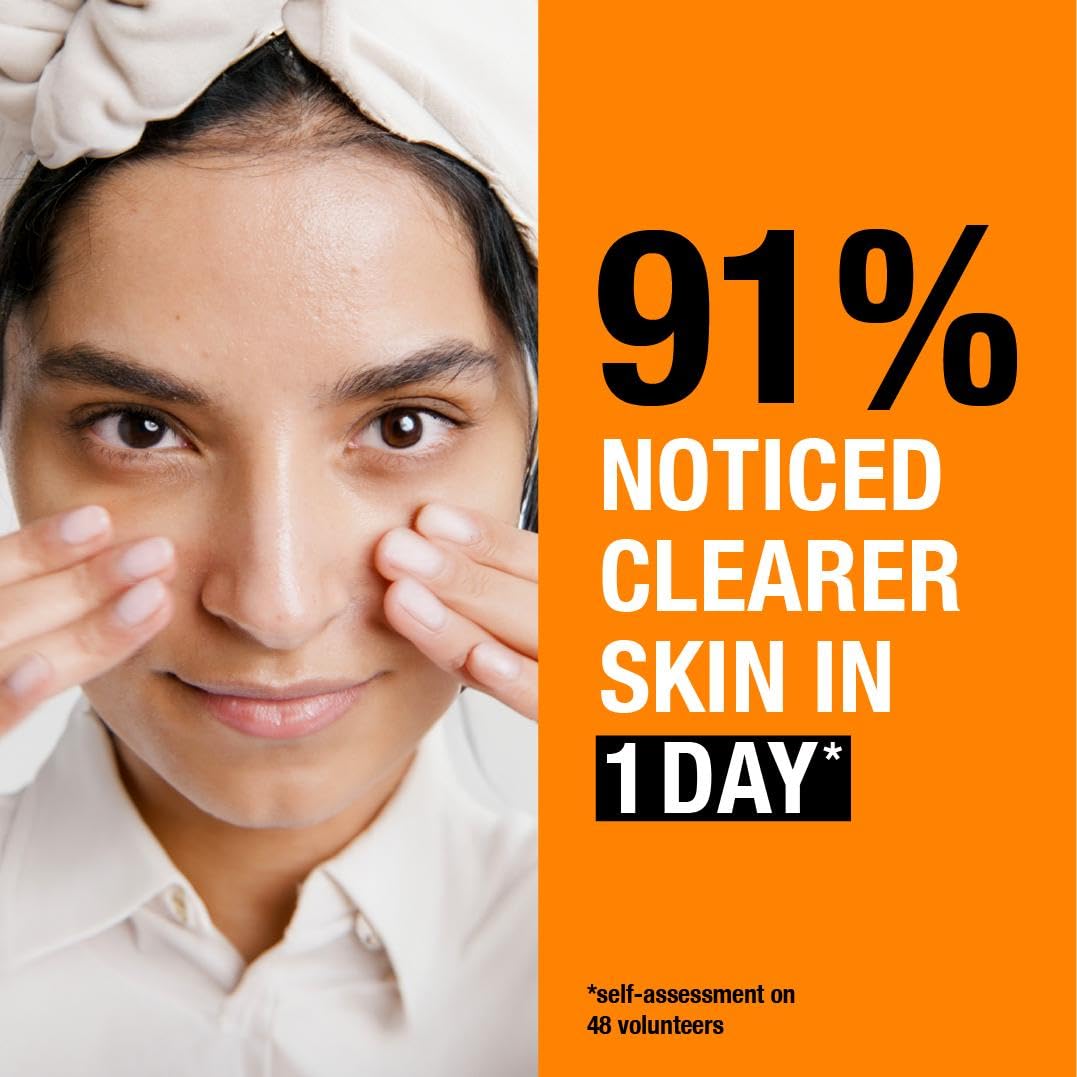 Neutrogena Blackhead Eliminating 0.5% Salicylic Acid Cleansing Toner (1x 200ml), Deep-Cleansing Facial Toner to Eliminate Blackheads and Refine Skin