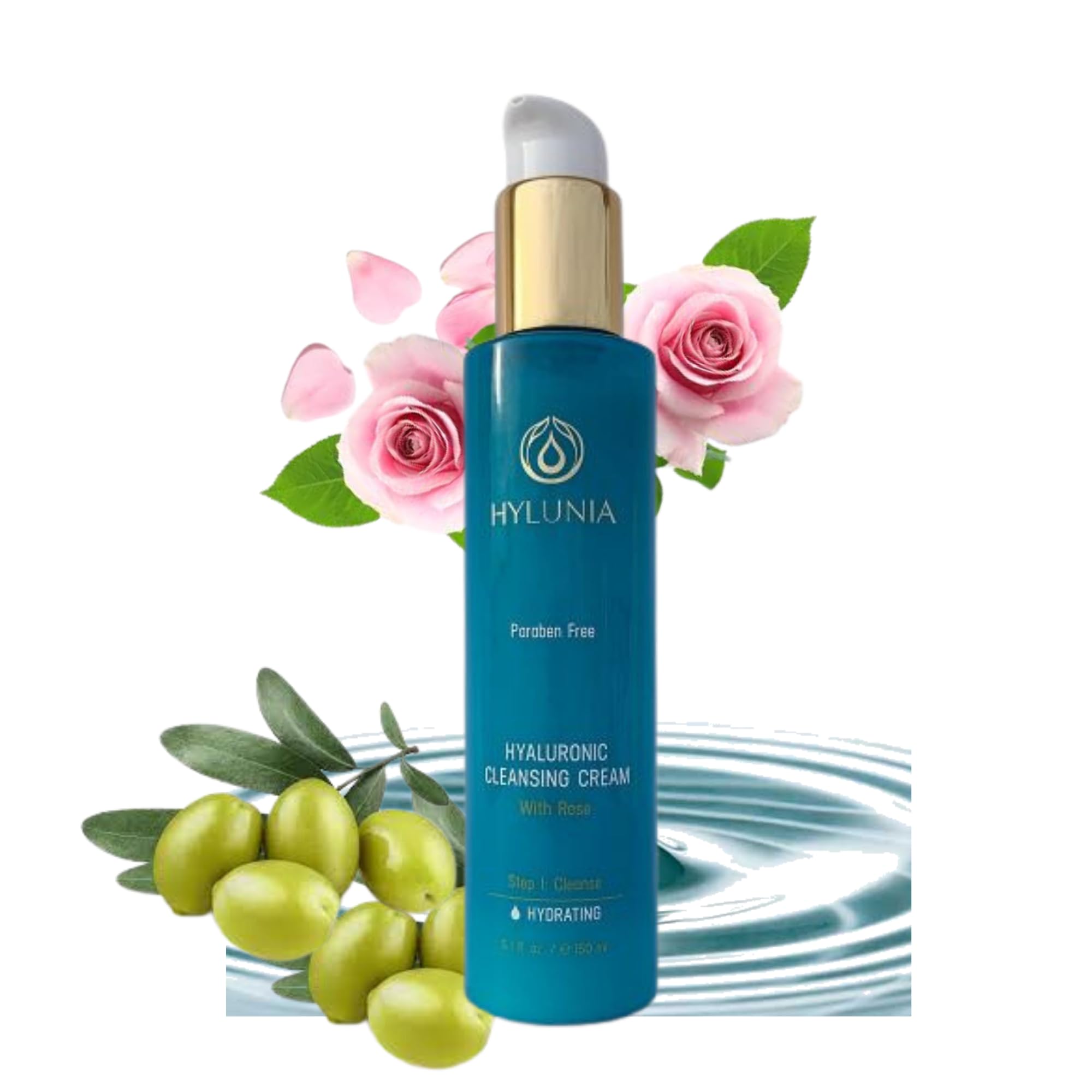 Hylunia Hyaluronic Cleansing Cream, 5.1 FL oz