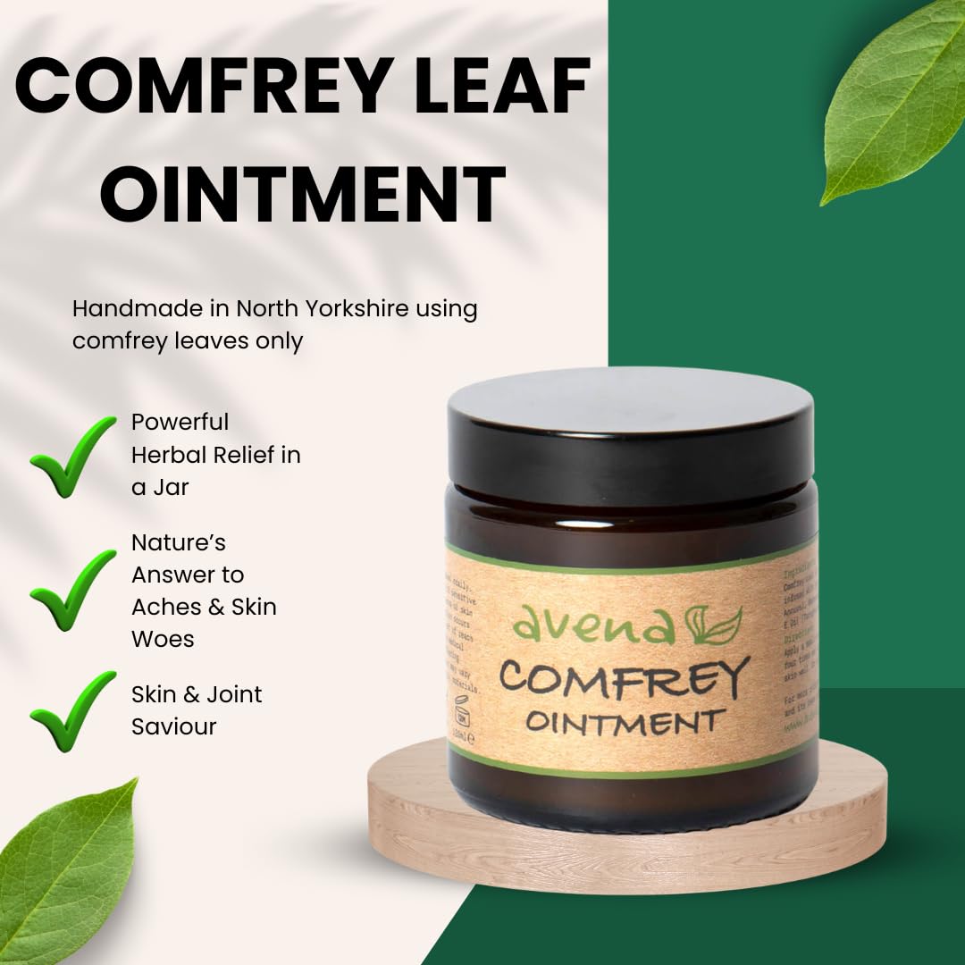Comfrey Powerful Natural Comfrey Plants Ointment Deep Penetration Arthritic Relief 60ml by Wellmadefairtrade